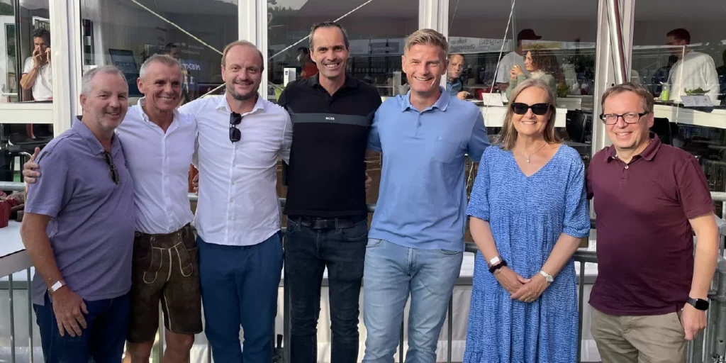 Investor team of Findustrial and Agilox, including Josef Baumann-Rott, founder of Agilox